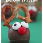 Easy Christmas Treats Idea:  Rudolph Reindeer Truffles