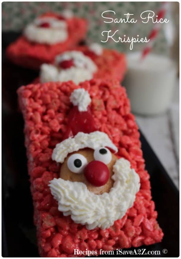 Santa Rice Krispies Recipe