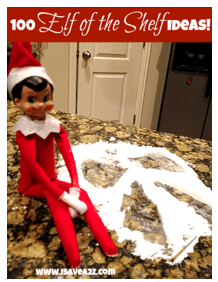 An Elf on the Shelf Tradition + a Free Ideas Printable