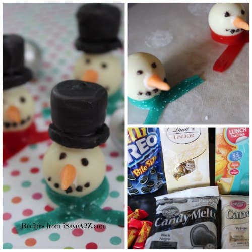 Snowman Truffles Recipe