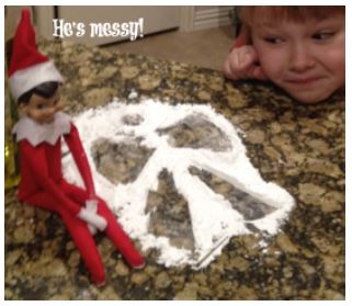 elf on the shelf ideas