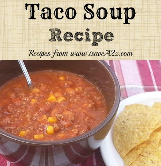 taco soup recipe