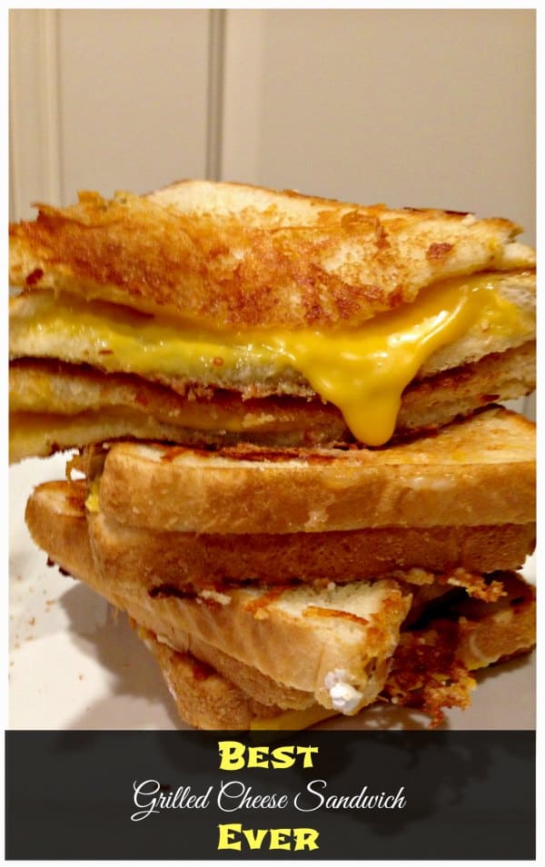 Grilled Cheese Sandwich with a secret ingredient!