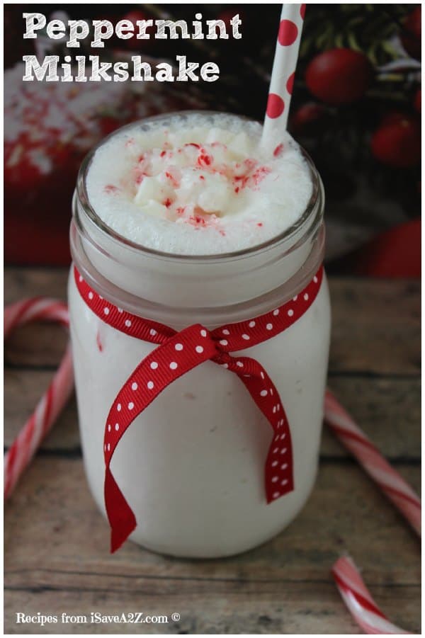 Easy Peppermint Milkshake recipe