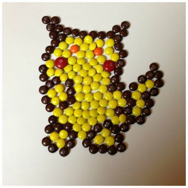 Full Pikachu Pixel Art Sprite M&M's  #FueledByMM #cbias #contest #shop