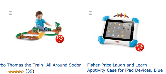 TODAY ONLY!  Save 50% on Toys!  Cyber Monday!!!
