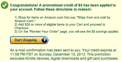 Amazon Credit