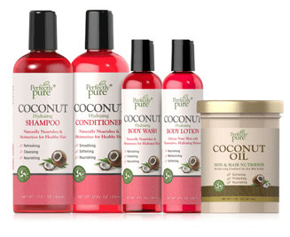WINNER ANNOUNCED:  Perfectly Pure Coconut Set Review and a Giveaway