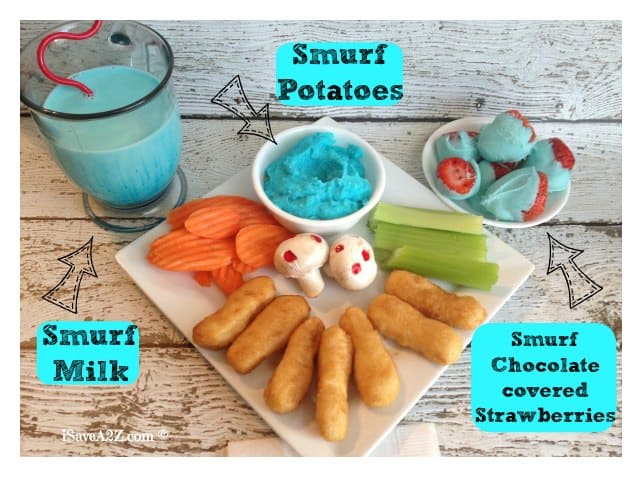 #ad  Dinner and a Movie with The Smurfs! #TastyTenders #cbias