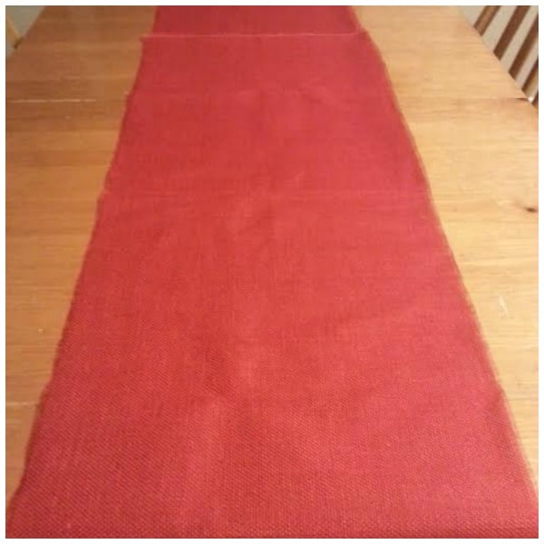 santa belt table runner