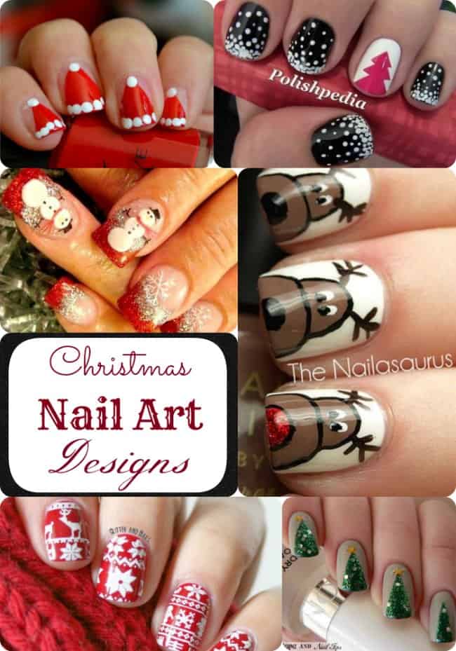 christmas nail art designs