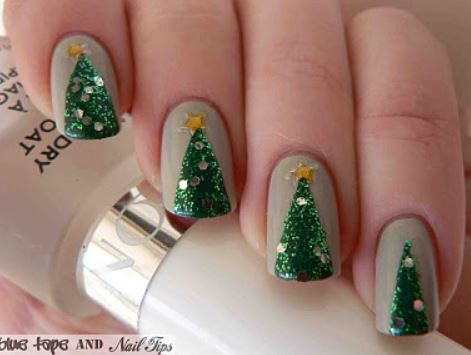 christmas nail art ideas