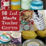 10 Last Minute Teacher Gift Ideas