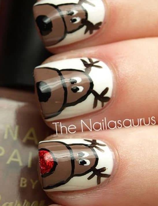 christmas nail art ideas