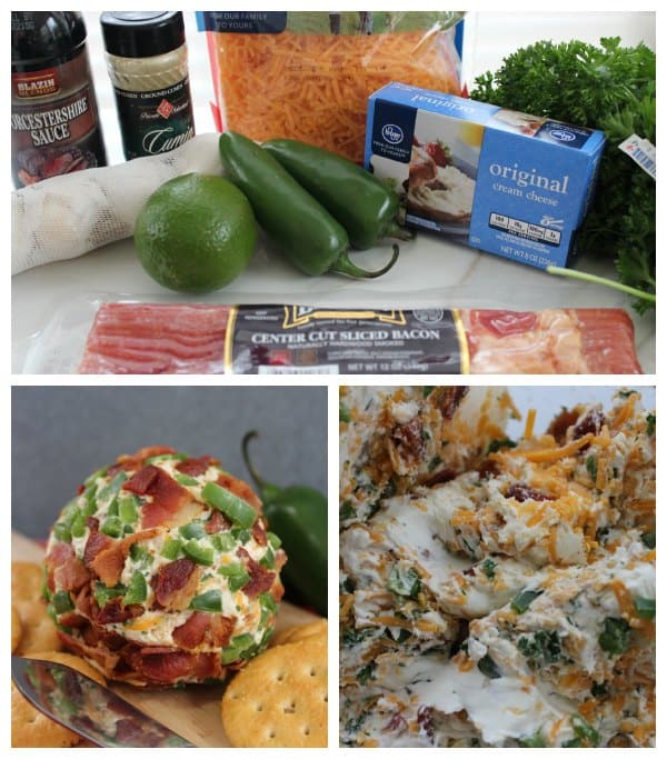 Bacon Cheddar Cheeseball Recipe Ingredients Needed