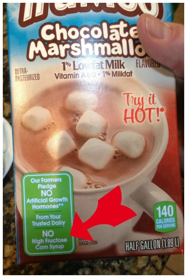 Chocolate Milk with No High Fructose Corn Syrup #TruMoo
