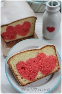 Easy Pound Cake Recipe for Valentines Day
