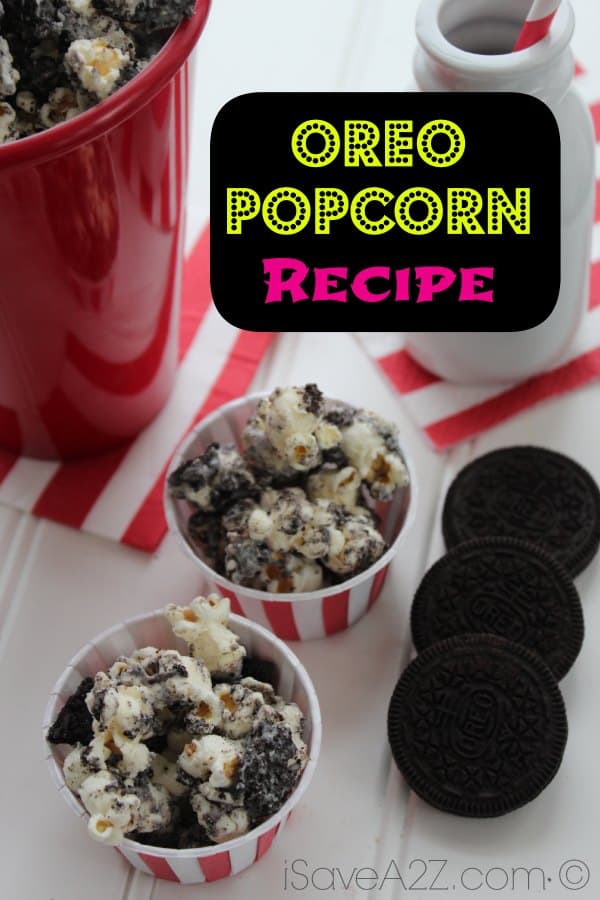 Oreo Popcorn Recipe