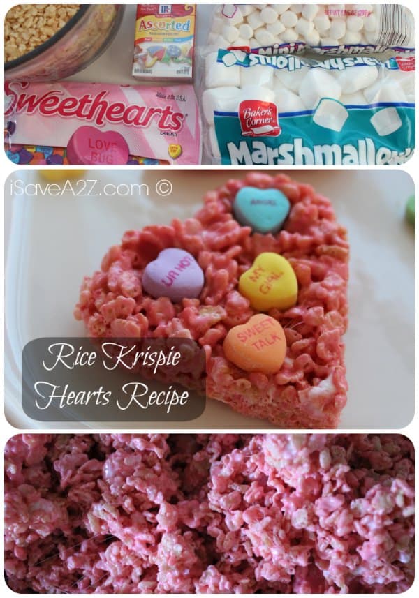 Rice Krispie Hearts Recipe