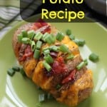 Sliced Baked Potato