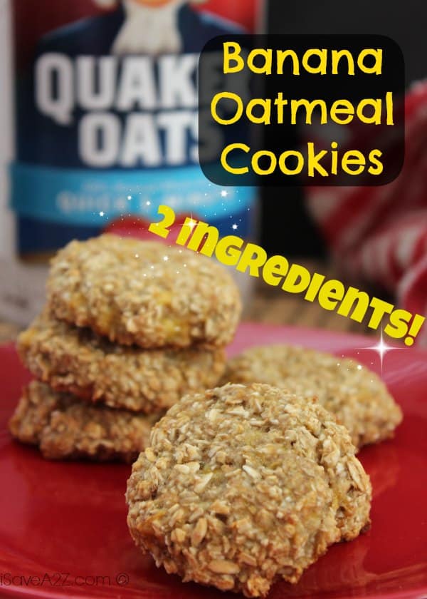 Banana Oatmeal Cookies