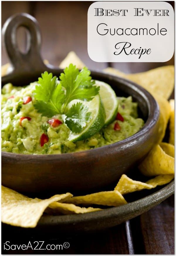 Best Ever Guacamole Recipe