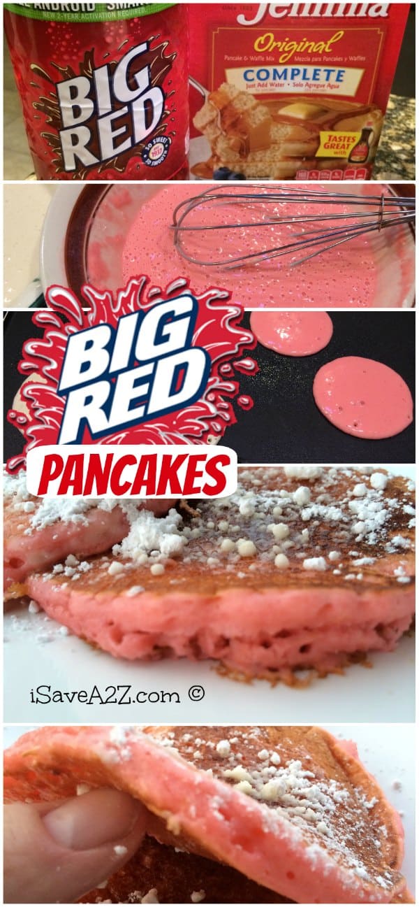 Big Red Pancakes Recipe and process