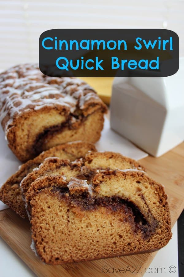 Cinnamon Swirl Quick Bread Recipe