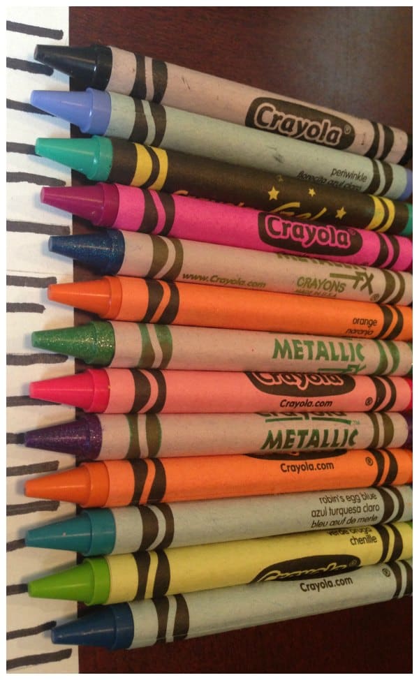 Crayola Crayons favorite colors #ColorfulCreations #Shop