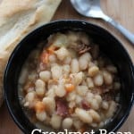 Crockpot Bean Soup Recipe