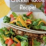 Crockpot Chicken Tacos Recipe