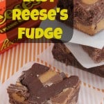 Easy Reese's Fudge