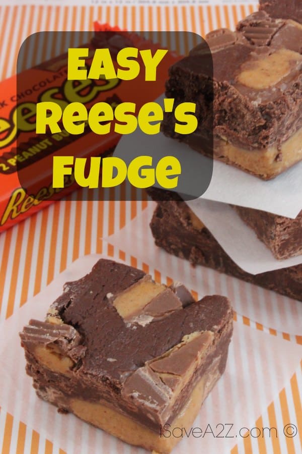 Easy Reese’s Fudge