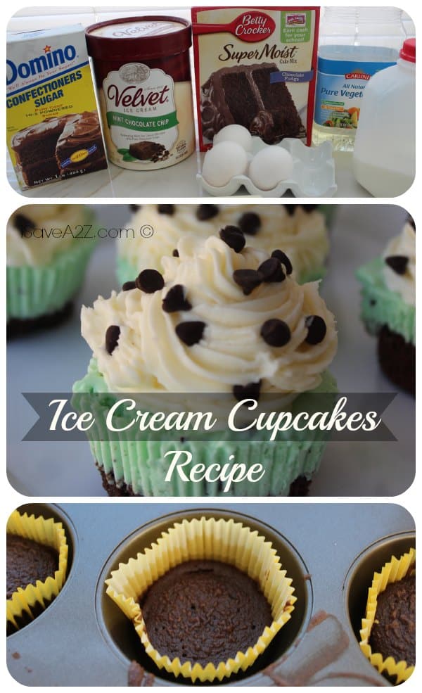 Ice Cream Cupcakes Recipe