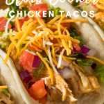 Crockpot Chicken Tacos Recipe
