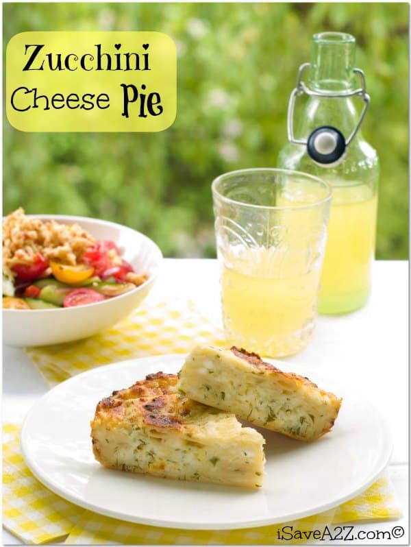 Zucchini Cheese Pie Recipe