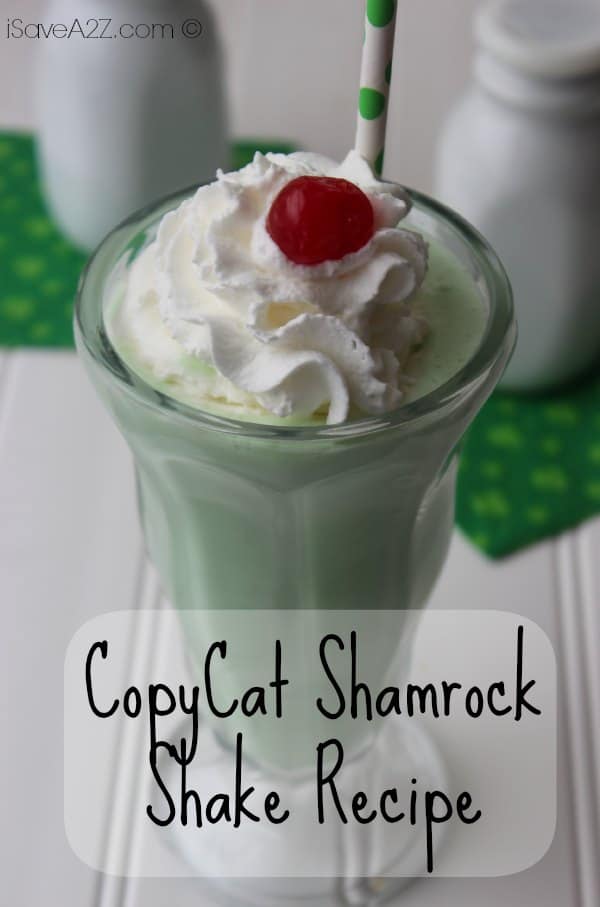 Copycat Shamrock Shake Recipe