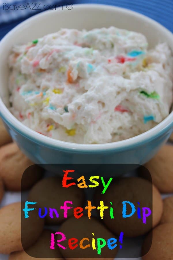 Easy Funfetti Dip Recipe