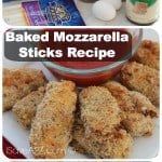 Baked Mozzarella Sticks Recipe