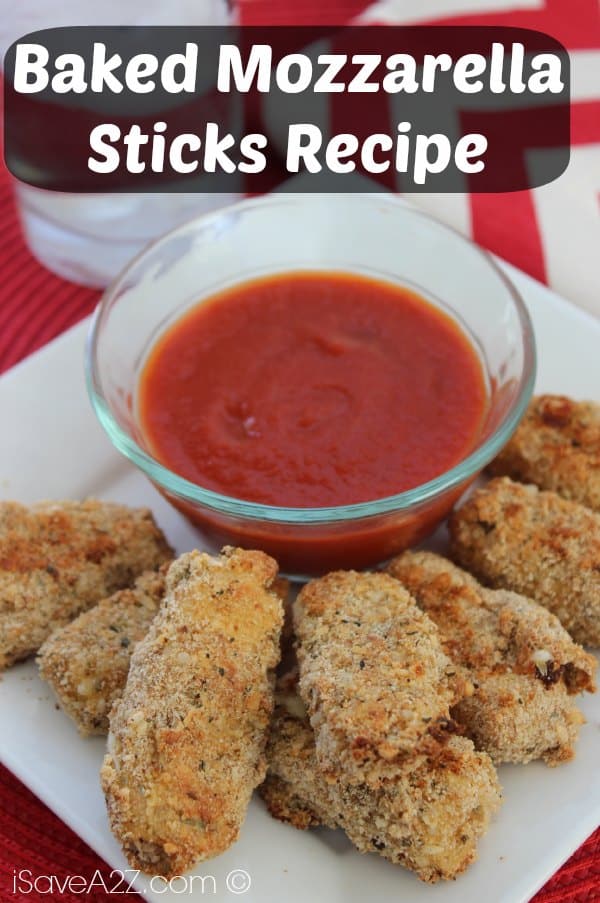 Baked Mozzarella Sticks Recipe