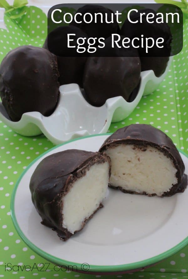 Coconut Cream Eggs Recipe