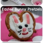 Easter Bunny Pretzels