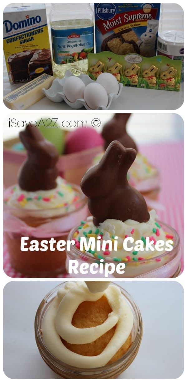 Easter Mini Cakes Recipe