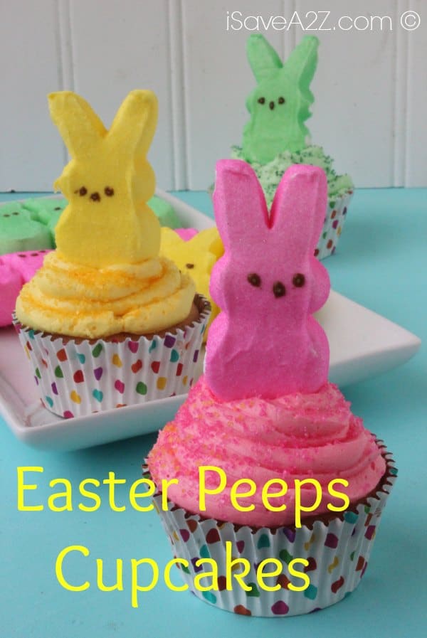 Easter Peeps Cupcakes