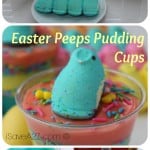 Easter Peeps Pudding Cups