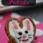 Easter bunny Pretzels