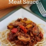 Easy Spaghetti Meat Sauce