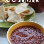 Homemade Salsa and Chips