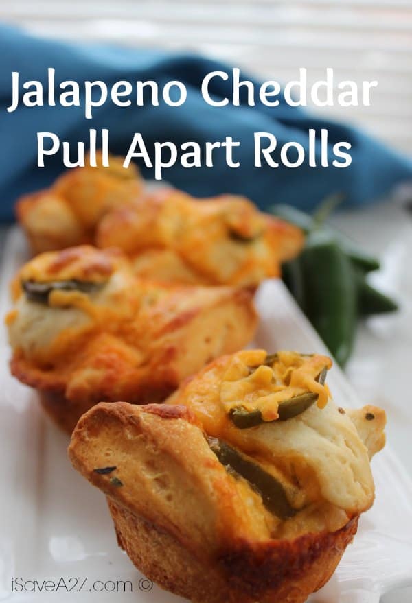 Jalapeno Cheddar Pull Apart Rolls