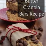 Peanut Butter Granola Bars Recipe